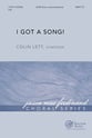 I Got a Song SATB choral sheet music cover